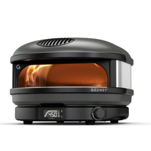 Gozney Compact Gas Pizza Oven for 14" Pizzas with Rolling Flame Burner, Off Black