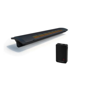 Heatscope Next 3000W Infrared Patio Heater with Smartbox Somfy io, All Black & Remote