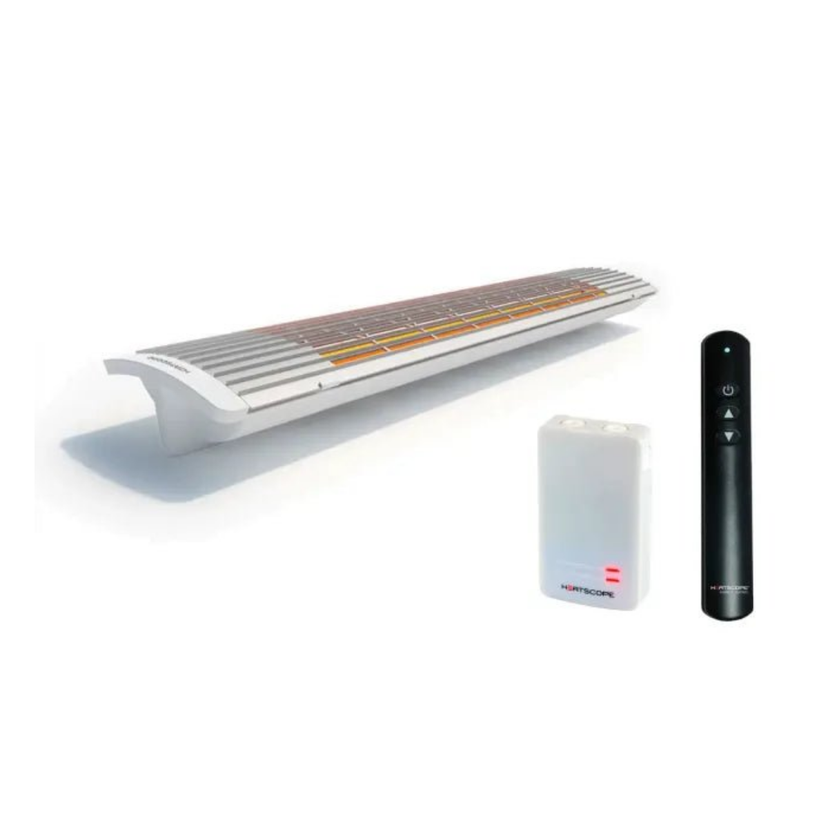 Heatscope Next 3000W Infrared Patio Heater with Smartbox, White & Remote