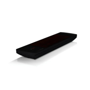 Heatscope Spot 2200W Infrared Patio Heater, All Black, Remote Control