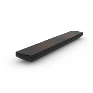 Heatscope Vision 2200W Infrared Patio Heater, All Black, Remote Control