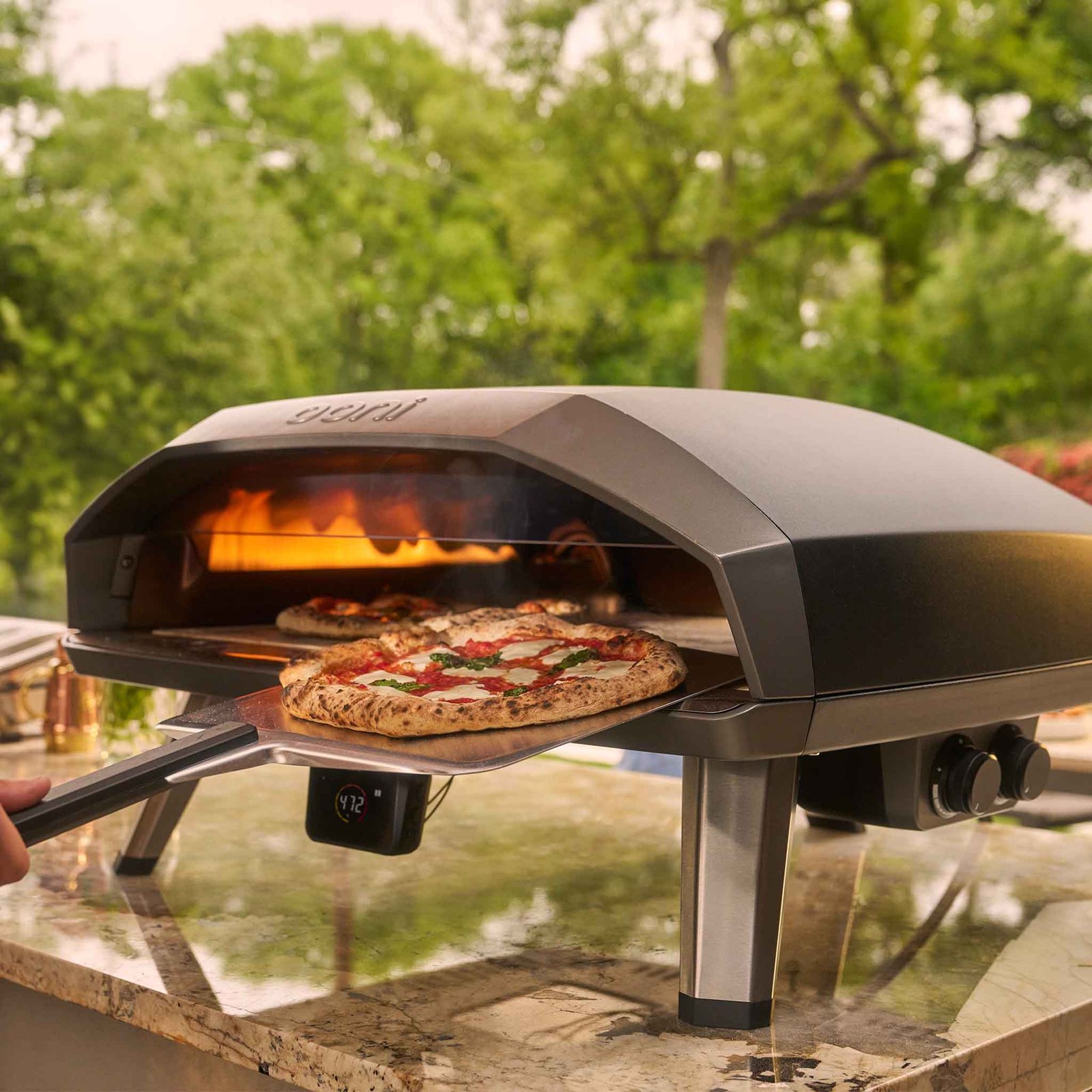 Ooni 24" Dual-Burner Gas Pizza Oven with Bluetooth Temperature Hub